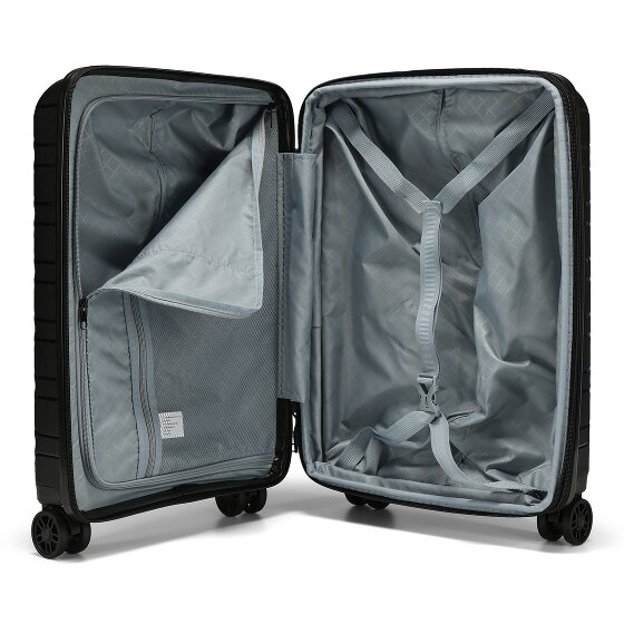 d&n Travel Line 4700 4 ruedas Carro de la cabina 55 cm con pliegue de expansión