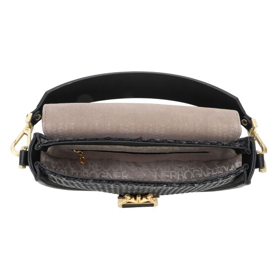 Bogner Zuoz Rafia Cassy Bolsa de hombro Piel 21 cm