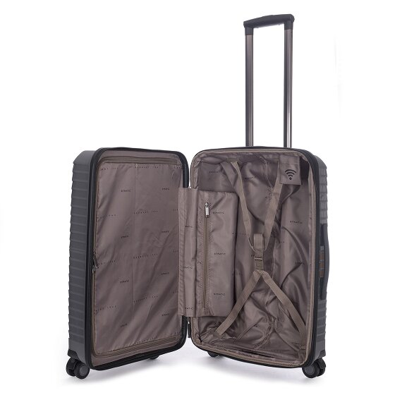 Stratic Bright+ 4 ruedas Carrito M 66 cm con pliegue de expansión