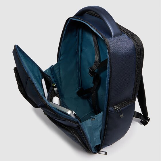 Piquadro W129 Mochila de viaje Compartimento para portátil de 46 cm con pliegue de expansión