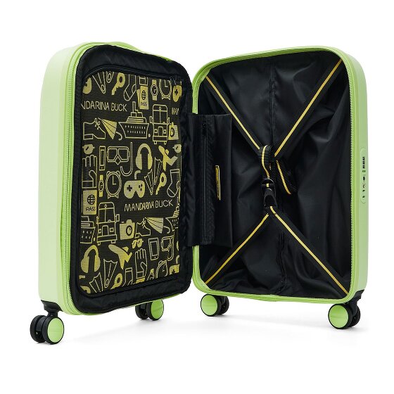 Mandarina Duck Logoduck + 4 ruedas Trolley de cabina S 55 cm