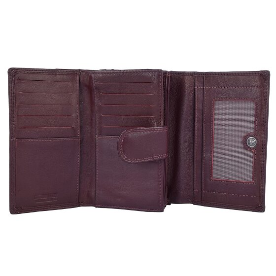 Greenburry Cartera de piel esponjosa 15,5 cm