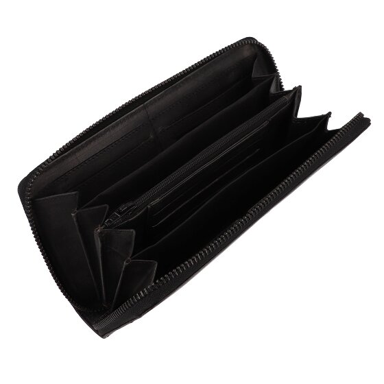 Greenburry Destressed Cartera Protección RFID Piel 19 cm