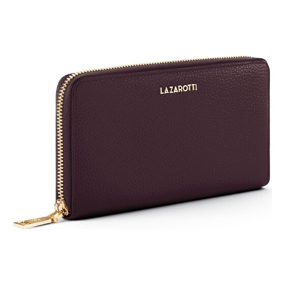 Lazarotti Billetero Bologna Piel XL Zip-Around Piel 19 cm