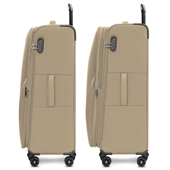 Stratic taska Trolley de 4 ruedas L 76 cm con pliegue extensible