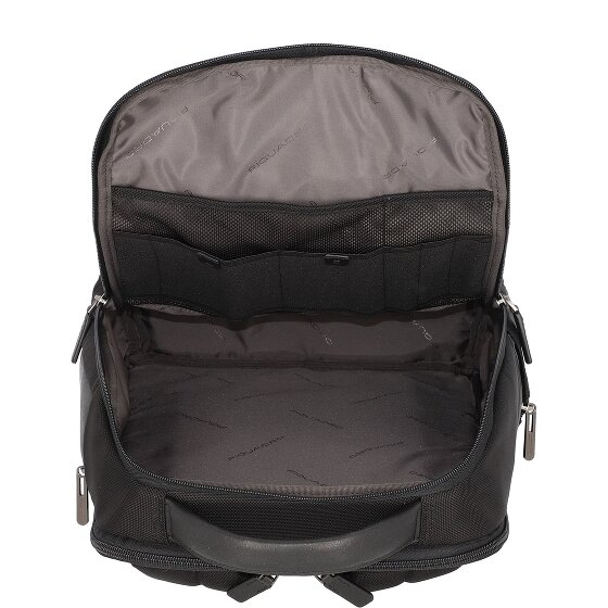Piquadro Carta Mochila RFID 41 cm Compartimento para portátil