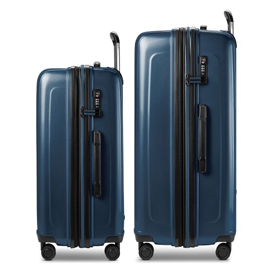 Redolz Essentials 14 4 ruedas Set de maletas 2 piezas Con fuelle expandible