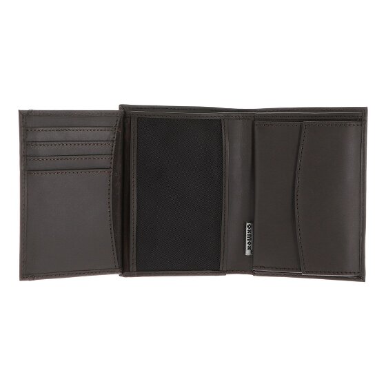 oxmox Leather Cartera Bloqueo RFID Piel natural 10 cm