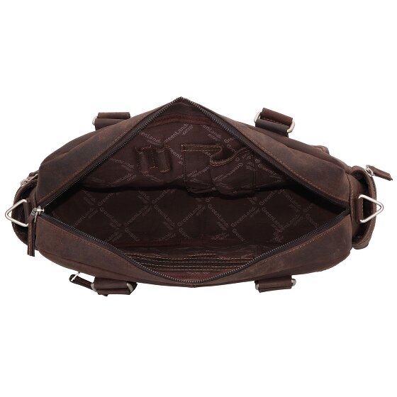 Greenland Nature Maletín Westcoast de cuero 43 cm