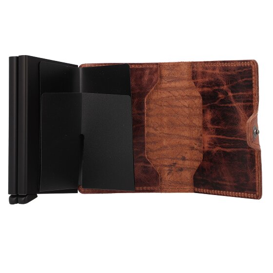 Secrid Twinwallet Dutch Martin Estuche para tarjetas de crédito Protección RFID Piel 9.5 cm