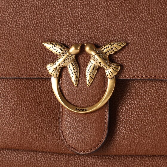 PINKO Love One Bolsa de hombro Piel 30 cm
