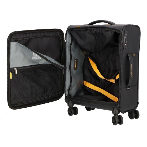 Mandarina Duck Eco Coated 4 ruedas Carro de la cabina S 55 cm