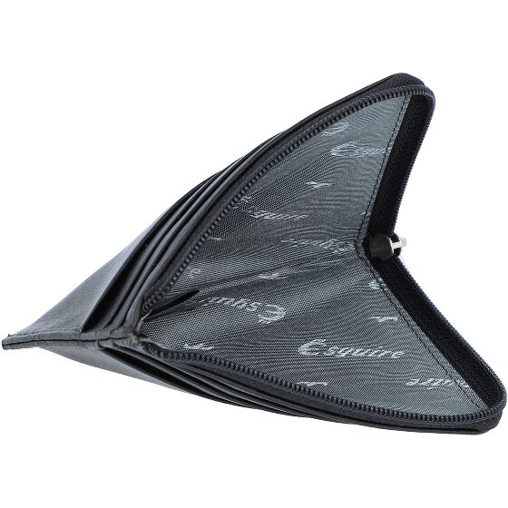 Esquire Funda para tarjetas de crédito Oslo RFID Piel 10,5 cm