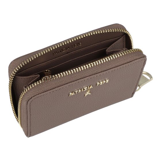 Patrizia Pepe Cartera de cuero de 12 cm