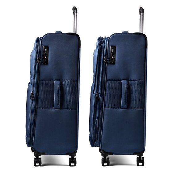 Cocoono Mauritius 4 ruedas Carrito L 81 cm con pliegue de expansión