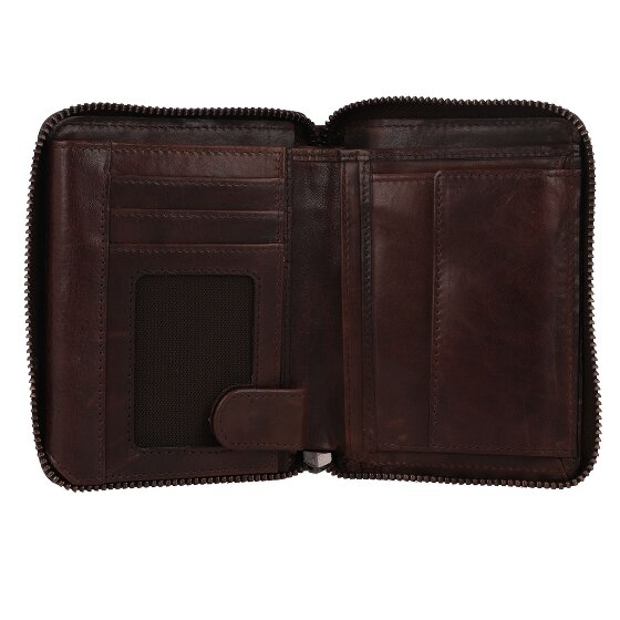 Greenburry Newport Cartera Protección RFID Piel 13 cm