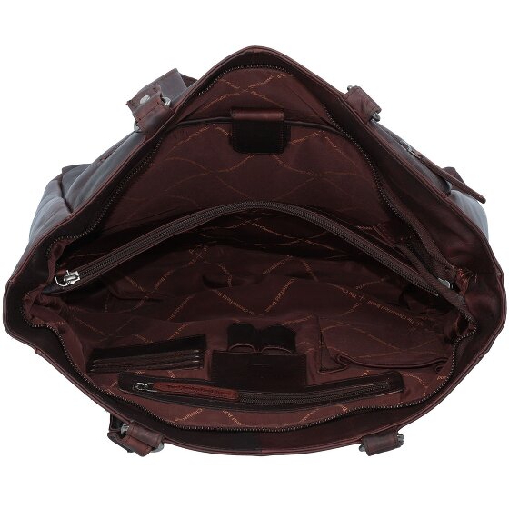The Chesterfield Brand Wax Pull Up Bolsa de hombro Piel 36 cm Compartimento para el portátil