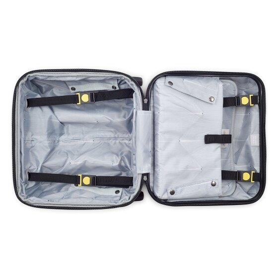 Delsey Paris Trolley de negocios Shadow 5.0 de 4 ruedas Compartimento para portátil de 38 cm con pliegue de expansión