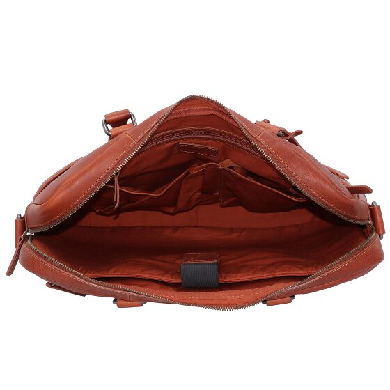 Burkely Maletín Antiguo Avery Piel 40 cm Compartimento Portátil