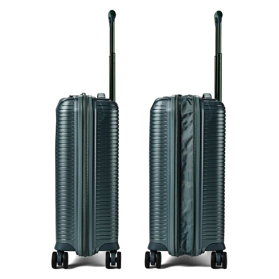 Polestream Paris 4 ruedas Carro de la cabina 55 cm con pliegue de expansión