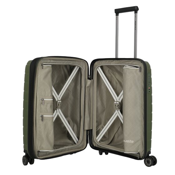 Travelite Air Base 4 ruedas Carro de la cabina 55 cm con pliegue de expansión