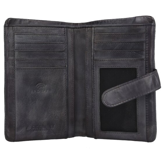 Jack Kinsky Cartera Nelson de cuero RFID 9,5 cm