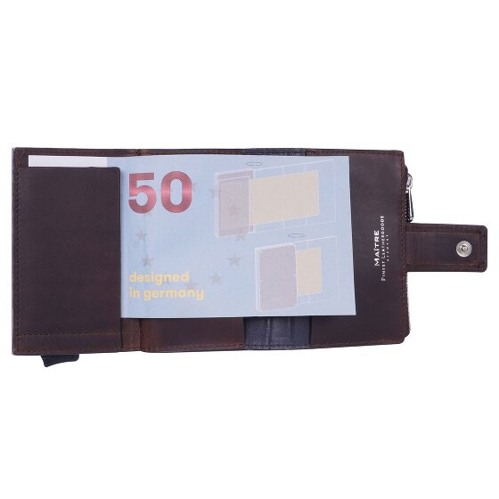 Maître Birkheim C-Four Estuche para tarjetas de crédito Protección RFID Piel 6.5 cm