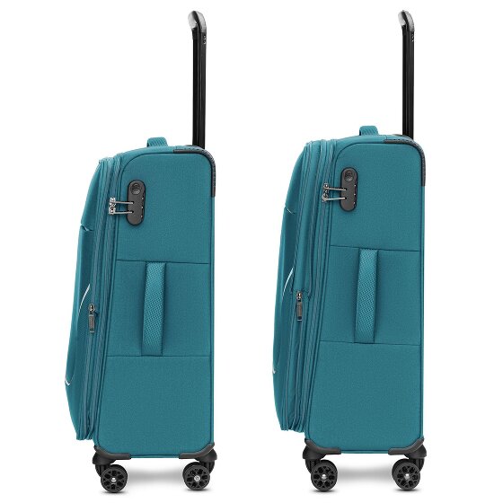 Stratic taska Trolley de 4 ruedas M 65 cm con pliegue extensible