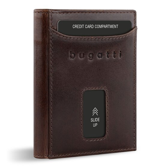 bugatti Secure Slim Cartera Protección RFID Piel 8 cm
