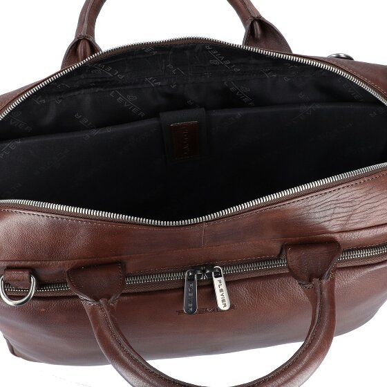 Plevier Vintage Bill Maletín Piel 40 cm Compartimento para el portátil