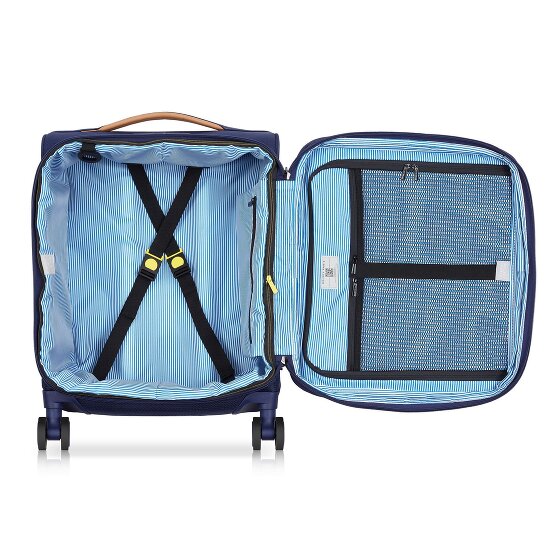 Delsey Paris Montmartre 3 4 ruedas Carro de la cabina 55 cm con pliegue de expansión