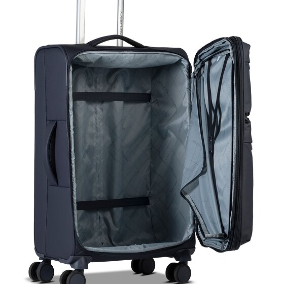 Worldpack Kyoto 4 ruedas Set de maletas 3 piezas Con fuelle expandible