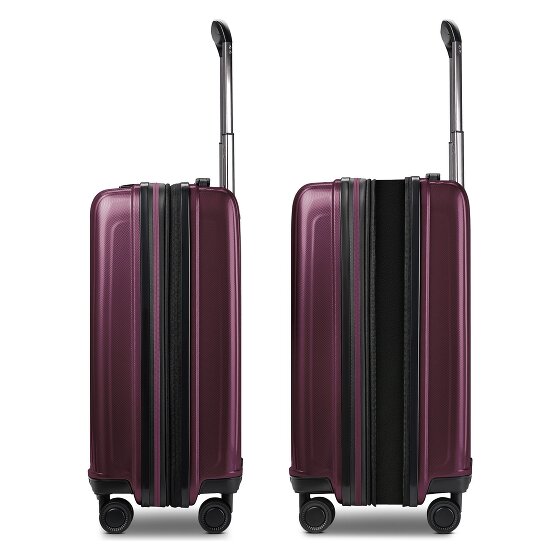 Redolz Juego de maletas Essentials 14 2 pzs. trolley de cabina con plegado extensible y neceser