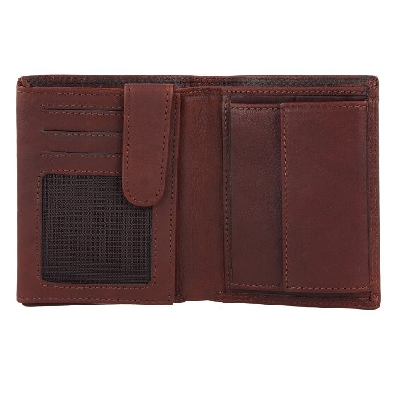 Jack Kinsky Montreal Cartera Protección RFID Piel 12 cm