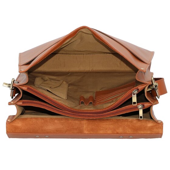 Burkely Maletín Vintage Dean Piel 38 cm