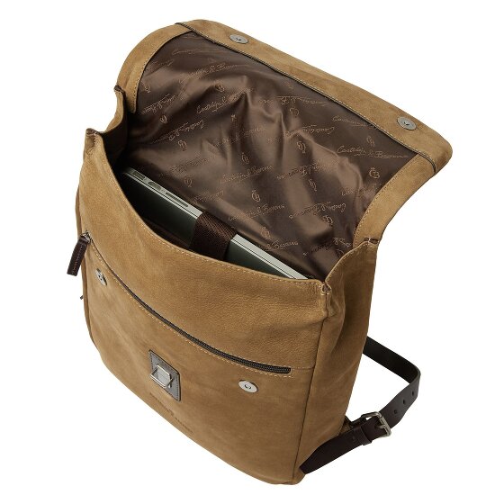 Castelijn & Beerens Veneto Mochila de negocios Protección RFID Piel 39 cm Compartimento para el portátil