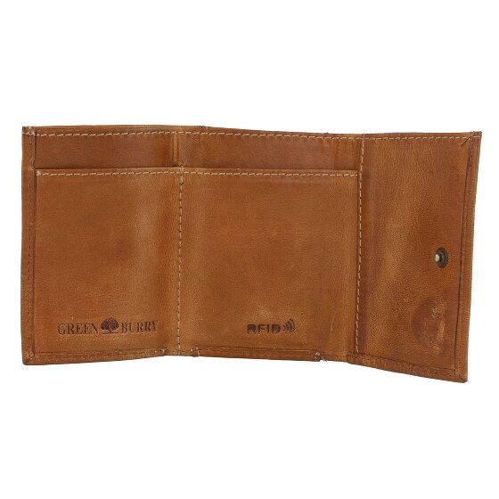 Greenburry Tornado Cartera Protección RFID Piel 9.5 cm