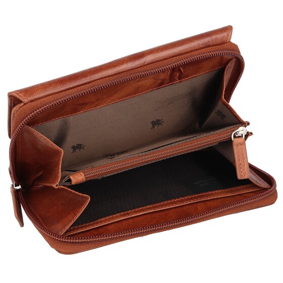 mano Donna Aurona Billetera RFID Piel 18 cm