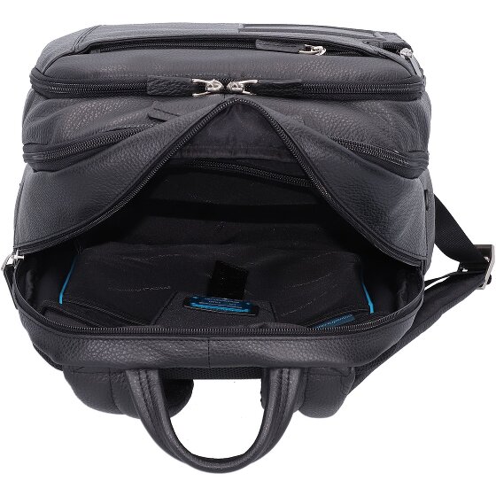 Piquadro Mochila Vibe Piel 43 cm Compartimento para portátil