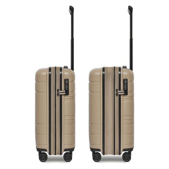 Redolz Essentials 11 4 ruedas Trolley de cabina 55 cm Con fuelle expandible