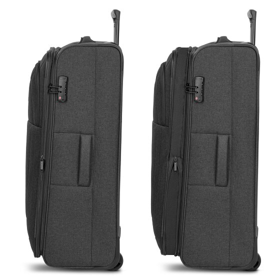 Redolz Essentials 12 2 ruedas Carrito L 78 cm con pliegue de expansión