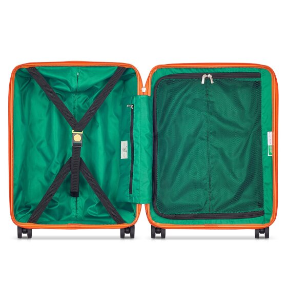 Delsey Paris x United Colors of Benetton Fabrica Trolley cabina 4 ruedas 55 cm