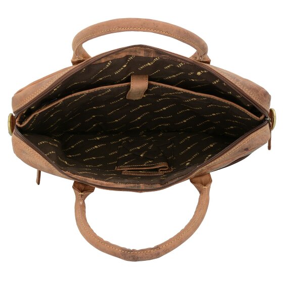 Greenburry Maletín Vintage Piel 41 cm Compartimento para portátil