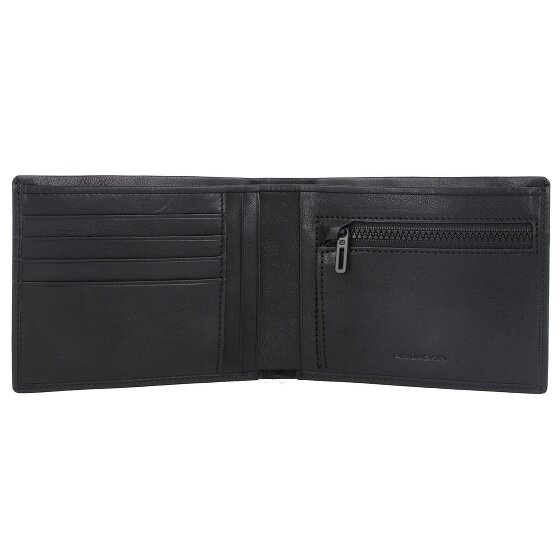 Piquadro Cartera Harper de cuero RFID 14 cm