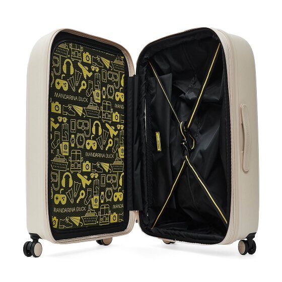 Mandarina Duck Logoduck + 4 ruedas Trolley L 75 cm