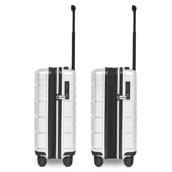 Bergpfeil Trolley de cabina de viaje de 4 ruedas S 55 cm con pliegue de expansión