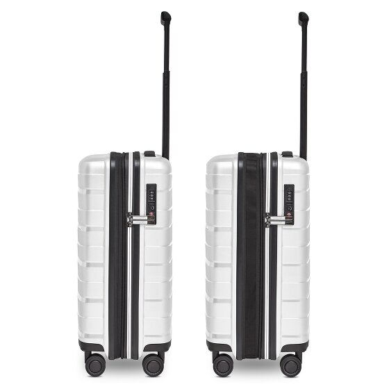 Bergpfeil Trolley de cabina de viaje de 4 ruedas S 55 cm con pliegue de expansión