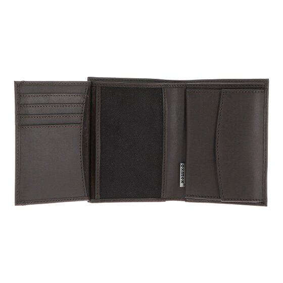 oxmox Leather Cartera Bloqueo RFID Piel natural 10 cm