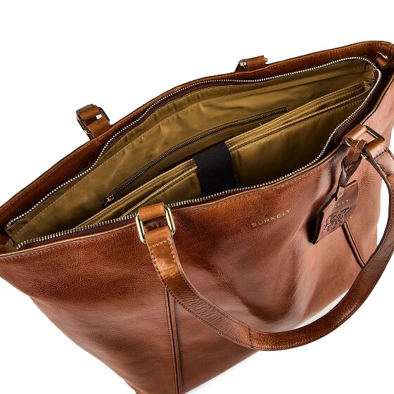 Burkely Fine Florence Bolsa de compras Piel 37 cm Compartimento para el portátil