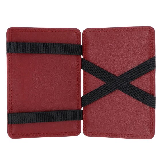 Golden Head Polo Estuche para tarjetas de crédito Bloqueo RFID Piel natural 7.5 cm